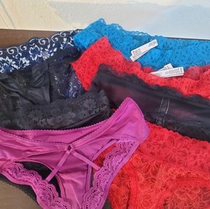 Bundle - 8 pairs NEW Victoria's Secret panties